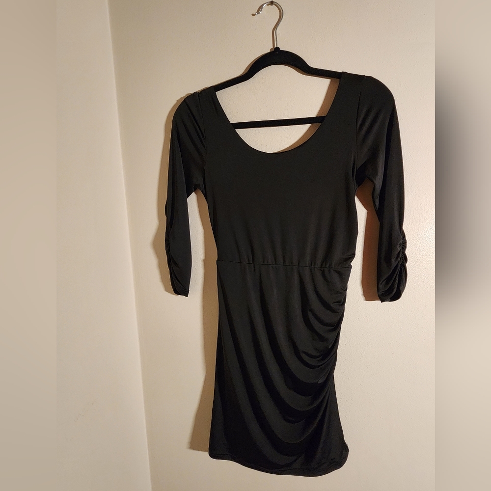 Black Bodycon mini dress 2010s